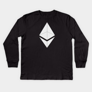 Ethereum (ETH) Crypto Kids Long Sleeve T-Shirt